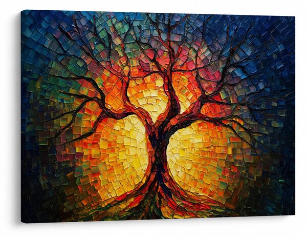 Slika - Stablo života u mozaiku (70x50 cm)