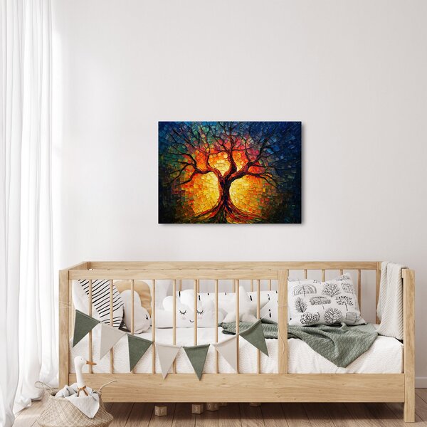 Slika - Stablo života u mozaiku (70x50 cm)