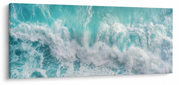 Slika - Pogled na oceanske valove (120x50 cm)