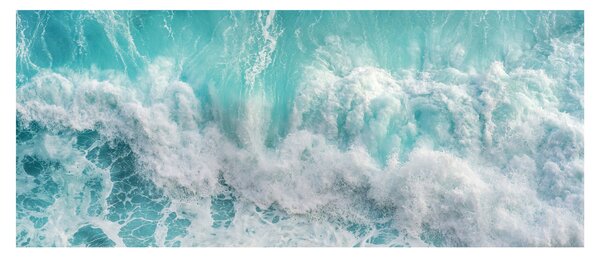 Slika - Pogled na oceanske valove (120x50 cm)