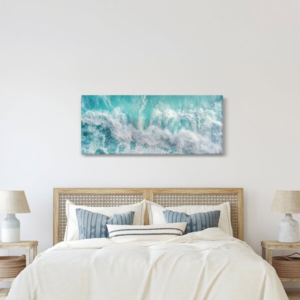 Slika - Pogled na oceanske valove (120x50 cm)