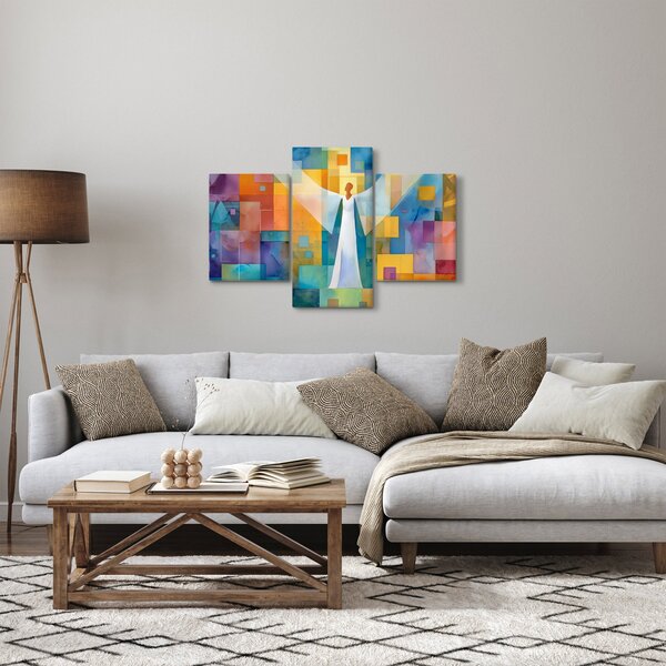 Slika - Geometrijski anđeo (90x60 cm)