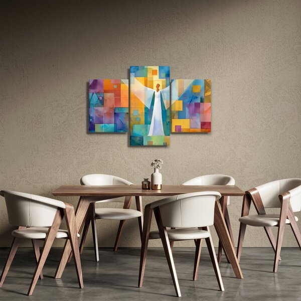 Slika - Geometrijski anđeo (90x60 cm)