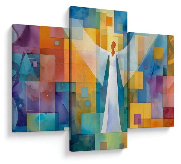 Slika - Geometrijski anđeo (90x60 cm)