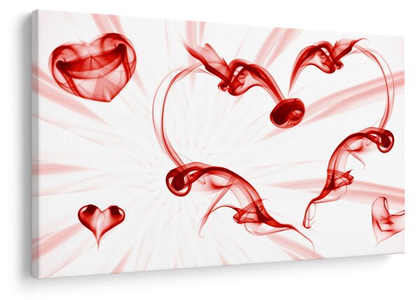 Slika srce od dima (90x60 cm)