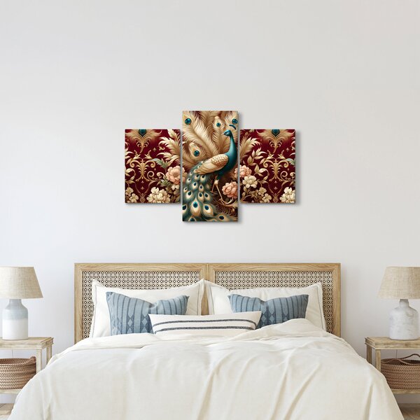 Slika – Elegantni paun (90x60 cm)