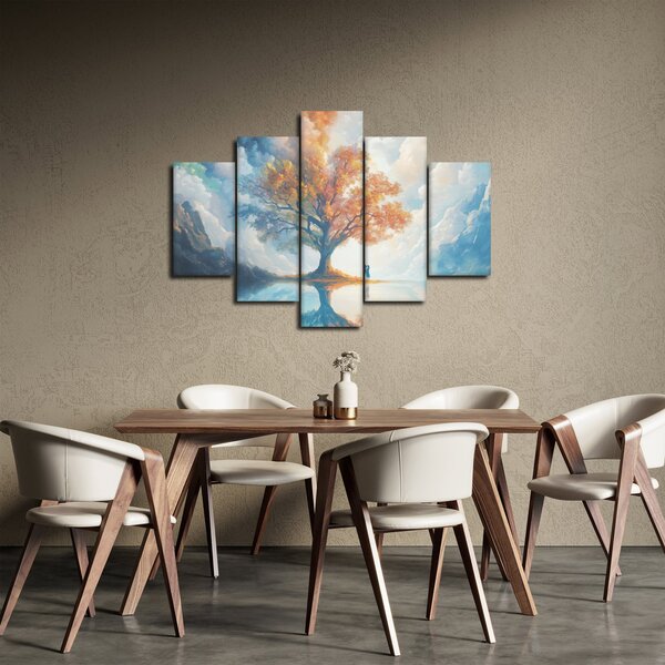 Slika – Drvo života i ljubavi (150x105 cm)