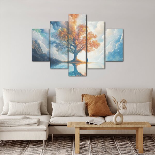 Slika – Drvo života i ljubavi (150x105 cm)