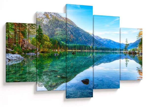 Slika - Jezero Hintersee (150x105 cm)