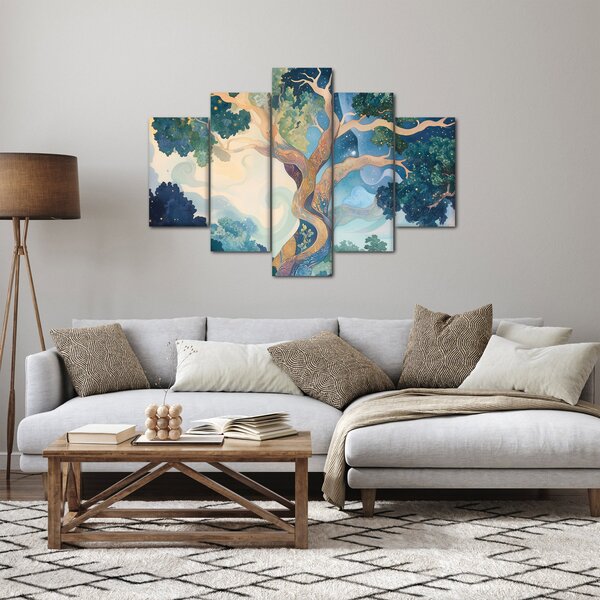 Slika – Svemirsko drvo (150x105 cm)