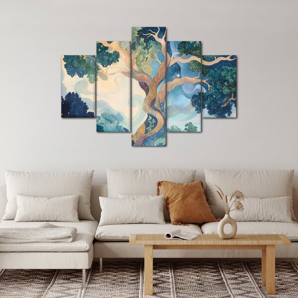 Slika – Svemirsko drvo (150x105 cm)