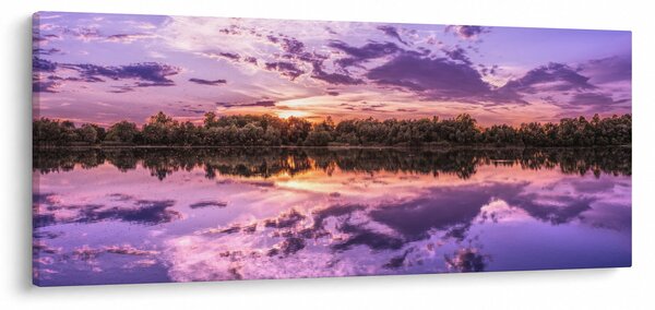 Slika ljubičastog neba (120x50 cm)