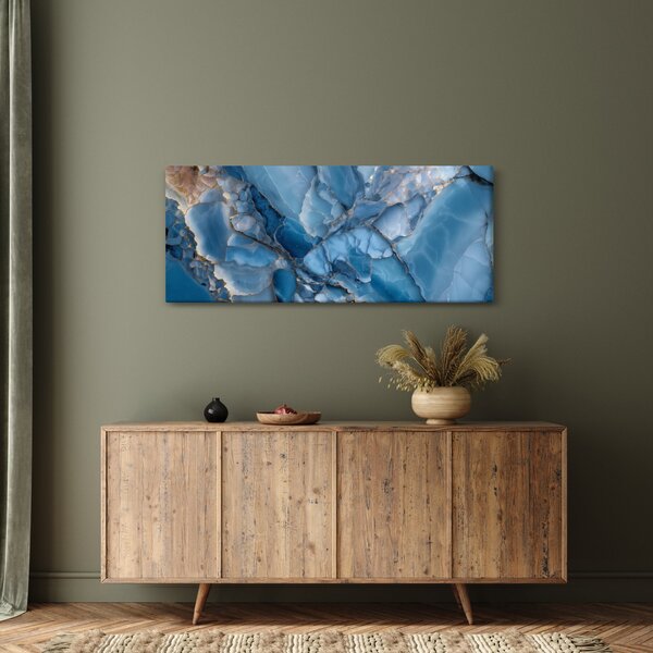 Slika - Plavi razvedeni mramor (120x50 cm)