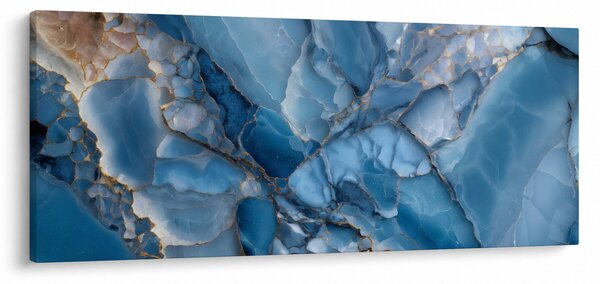 Slika - Plavi razvedeni mramor (120x50 cm)