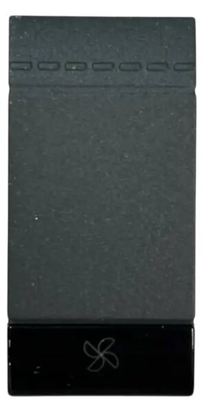 TIPKA 1M S OZNAKOM VENTILATORA ANTHRACITE L4915RN#