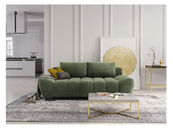 Zeleni trosjed na razvlačenje Windsor & Co Sofas Cumulus
