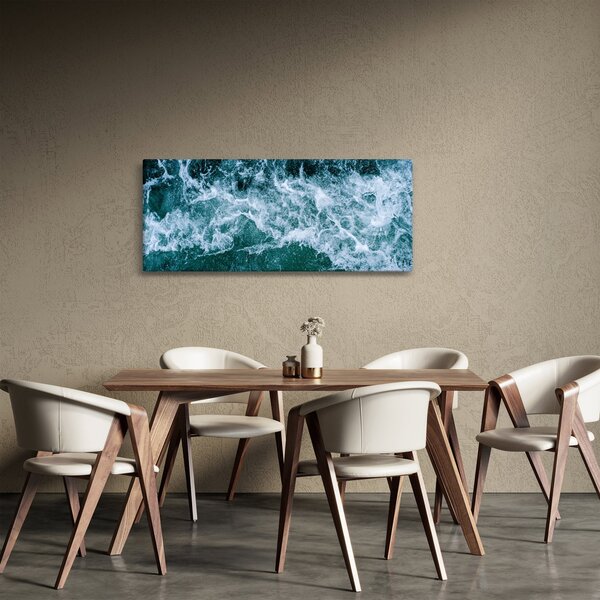 Slika - Oceanski valovi (120x50 cm)