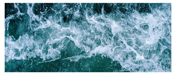 Slika - Oceanski valovi (120x50 cm)