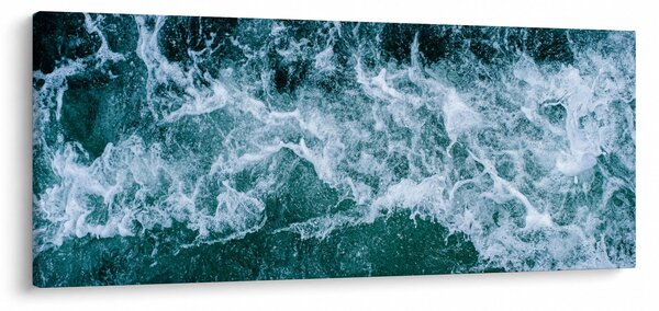 Slika - Oceanski valovi (120x50 cm)