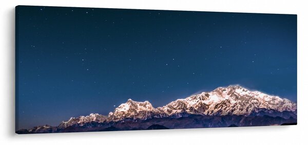 Slika planina i noćnog neba (120x50 cm)