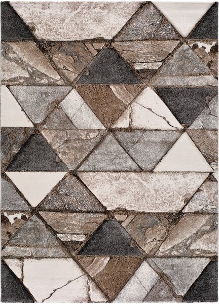 Smeđi tepih Universal Istanbul Triangle, 60 x 120 cm