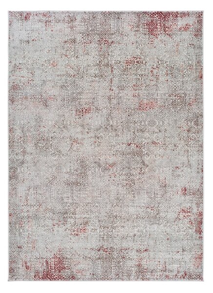 Sivo-ružičasti tepih Universal Babek, 120 x 170 cm