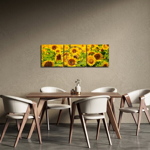 Slika - Suncokreti (sa satom) (90x30 cm)