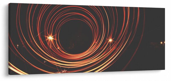 Slika apstraktnih linija (120x50 cm)