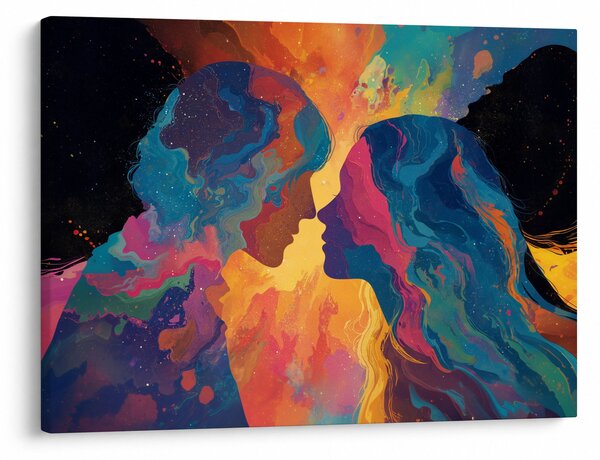 Slika - Kozmička ljubav (70x50 cm)