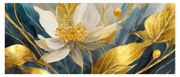 Slika - Slikanje zlatnog cvijeća (120x50 cm)