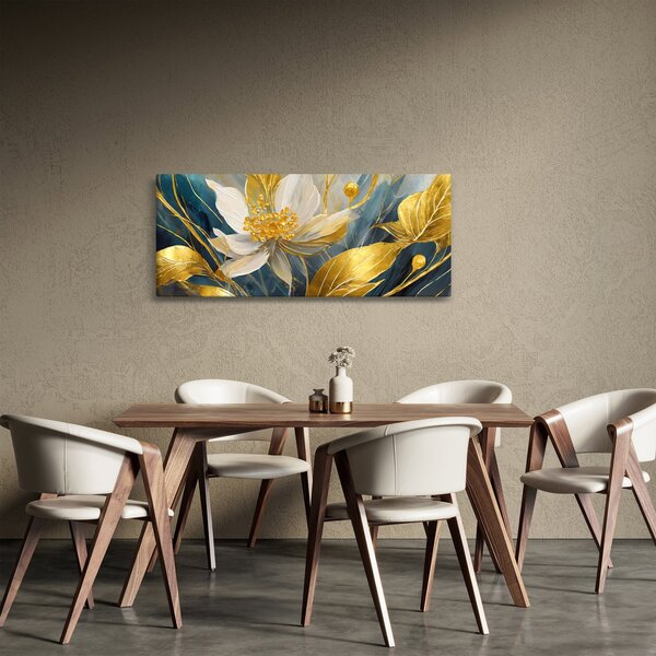 Slika - Slikanje zlatnog cvijeća (120x50 cm)