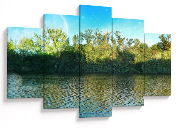 Slika - jezero (150x105 cm)