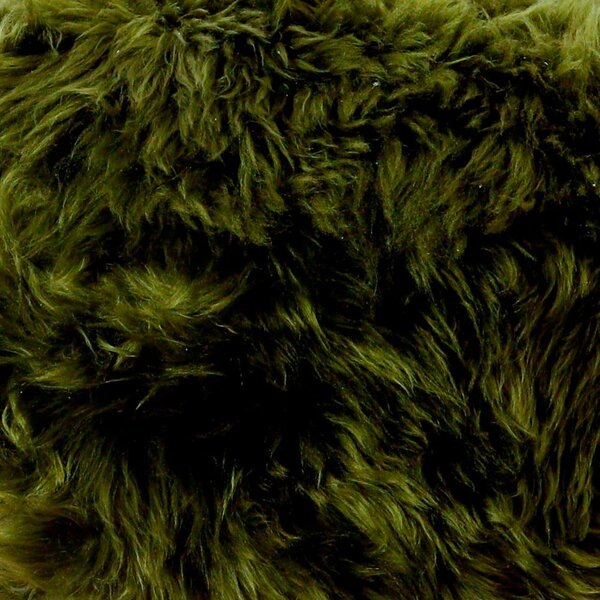 Zelena ovčja koža Native Natural Double, 60 x 240 cm