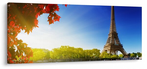 Slika - jesen u Parizu (120x50 cm)