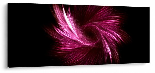 Slika - ružičasta apstrakcija (120x50 cm)