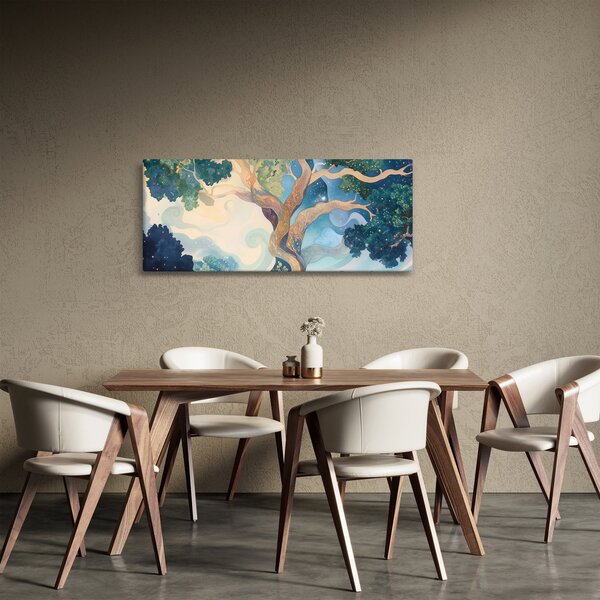 Slika – Svemirsko drvo (120x50 cm)