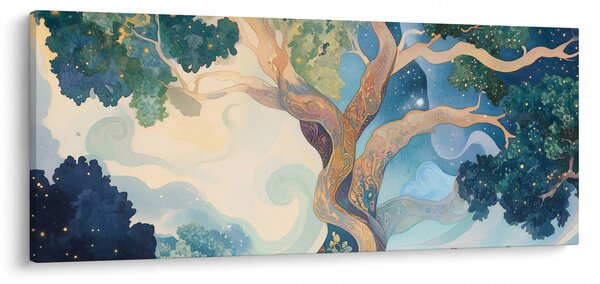 Slika – Svemirsko drvo (120x50 cm)