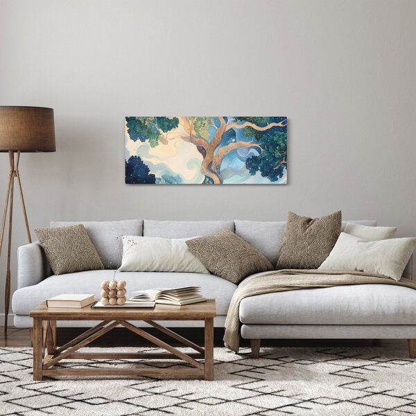 Slika – Svemirsko drvo (120x50 cm)
