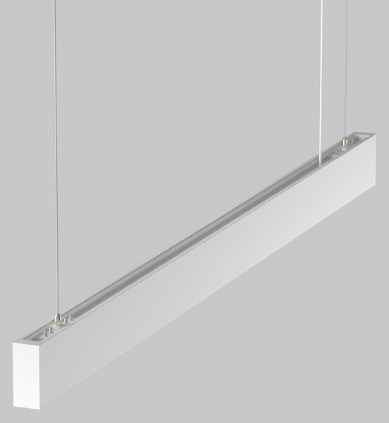 Maytoni LED postolje za viseću svjetiljku, bijelo, CCT, duljina 112,5 cm, prigušiva, Bijela, Dnevni boravak/blagovaonica, Aluminij