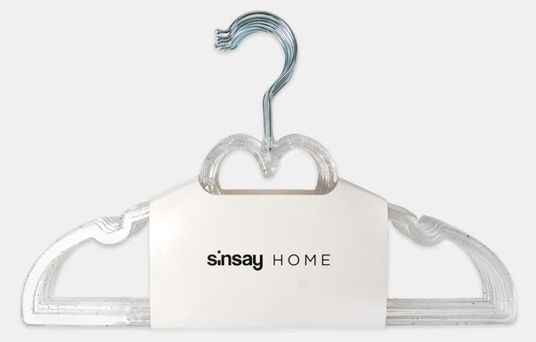 Sinsay - Vješalice s motivom srca 10 pack