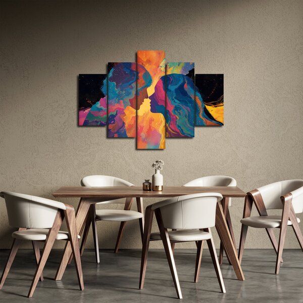 Slika - Kozmička ljubav (150x105 cm)