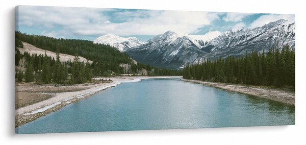 Slika planinskog krajolika (120x50 cm)