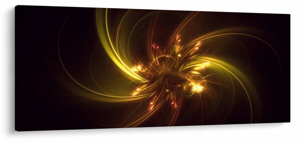 Slika - apstrakcija propelera (120x50 cm)