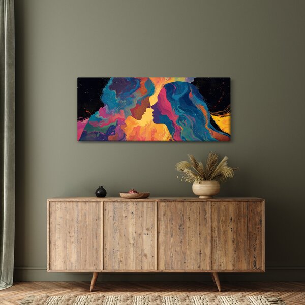 Slika - Kozmička ljubav (120x50 cm)