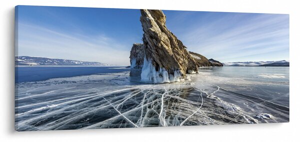 Slika ledenih stijena (120x50 cm)