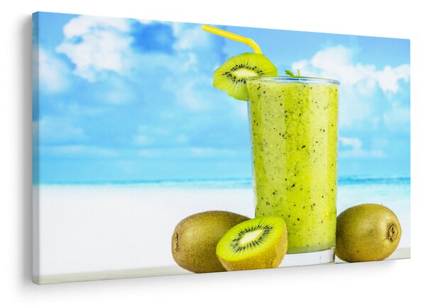 Slika - kiwi smoothie (90x60 cm)