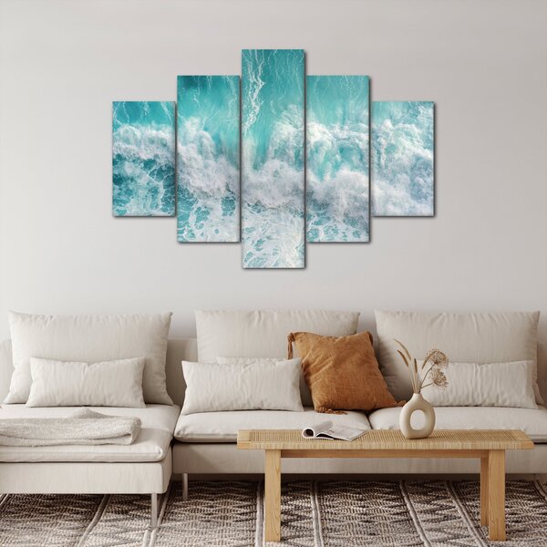 Slika - Pogled na oceanske valove (150x105 cm)