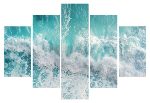 Slika - Pogled na oceanske valove (150x105 cm)