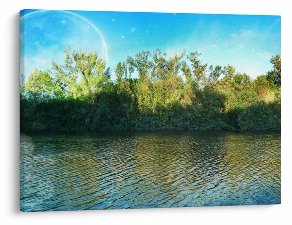 Slika - jezero (70x50 cm)
