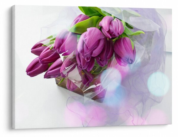 Slika - buket tulipana (70x50 cm)